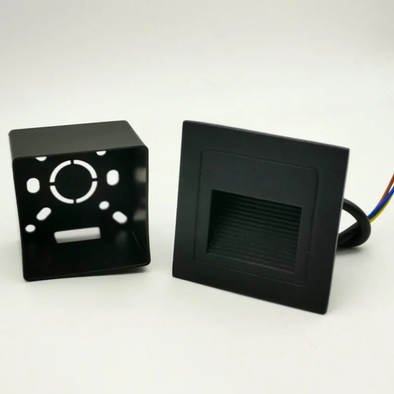 Balizador LED Degrau 5W Embutido Parede Escada Interna Externa Bivolt